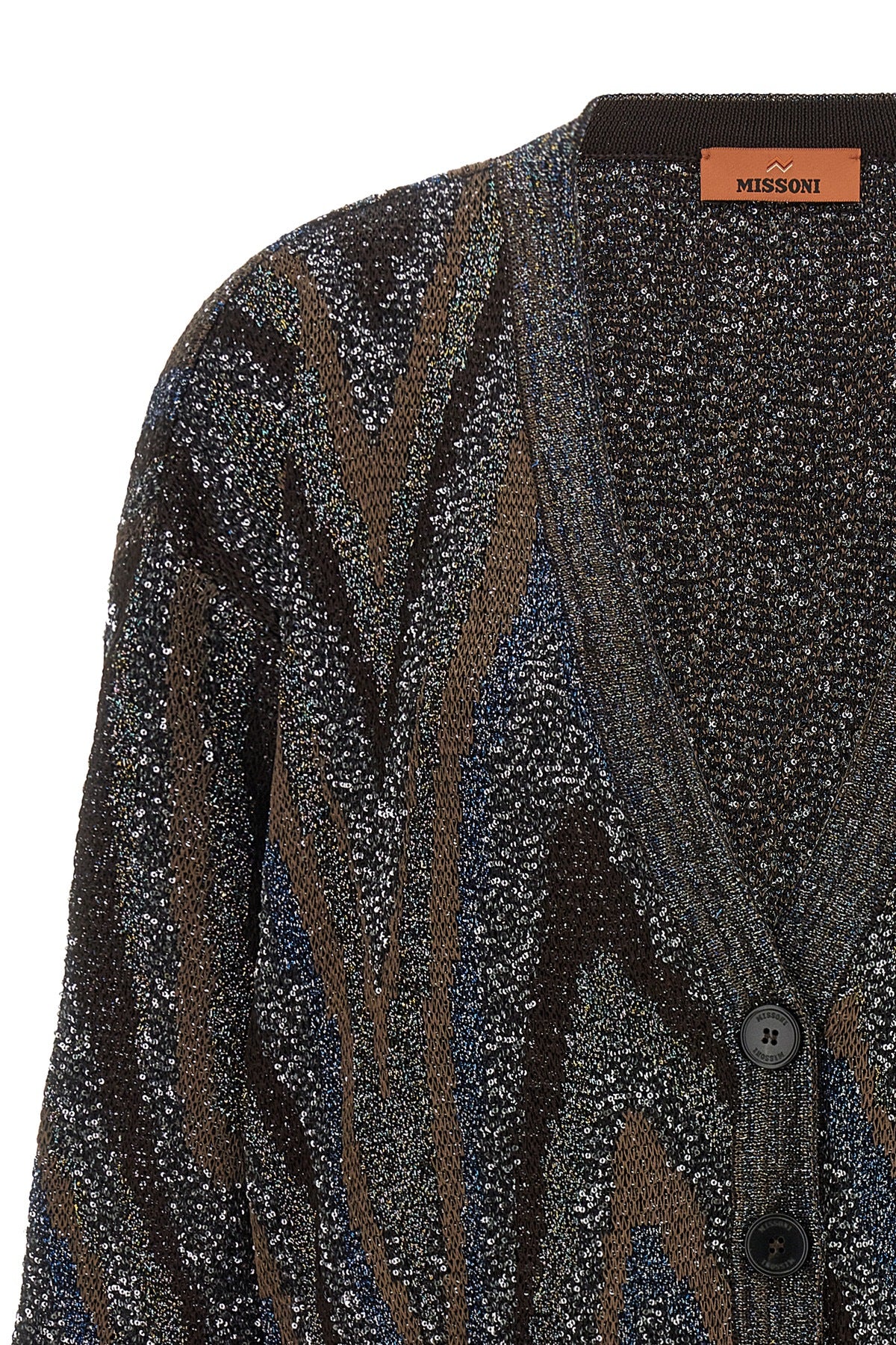 the missoni cardigan defines the aesthetics of luxury knitwear through a soft si
