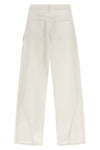 twisted workwear cotton denim jeans