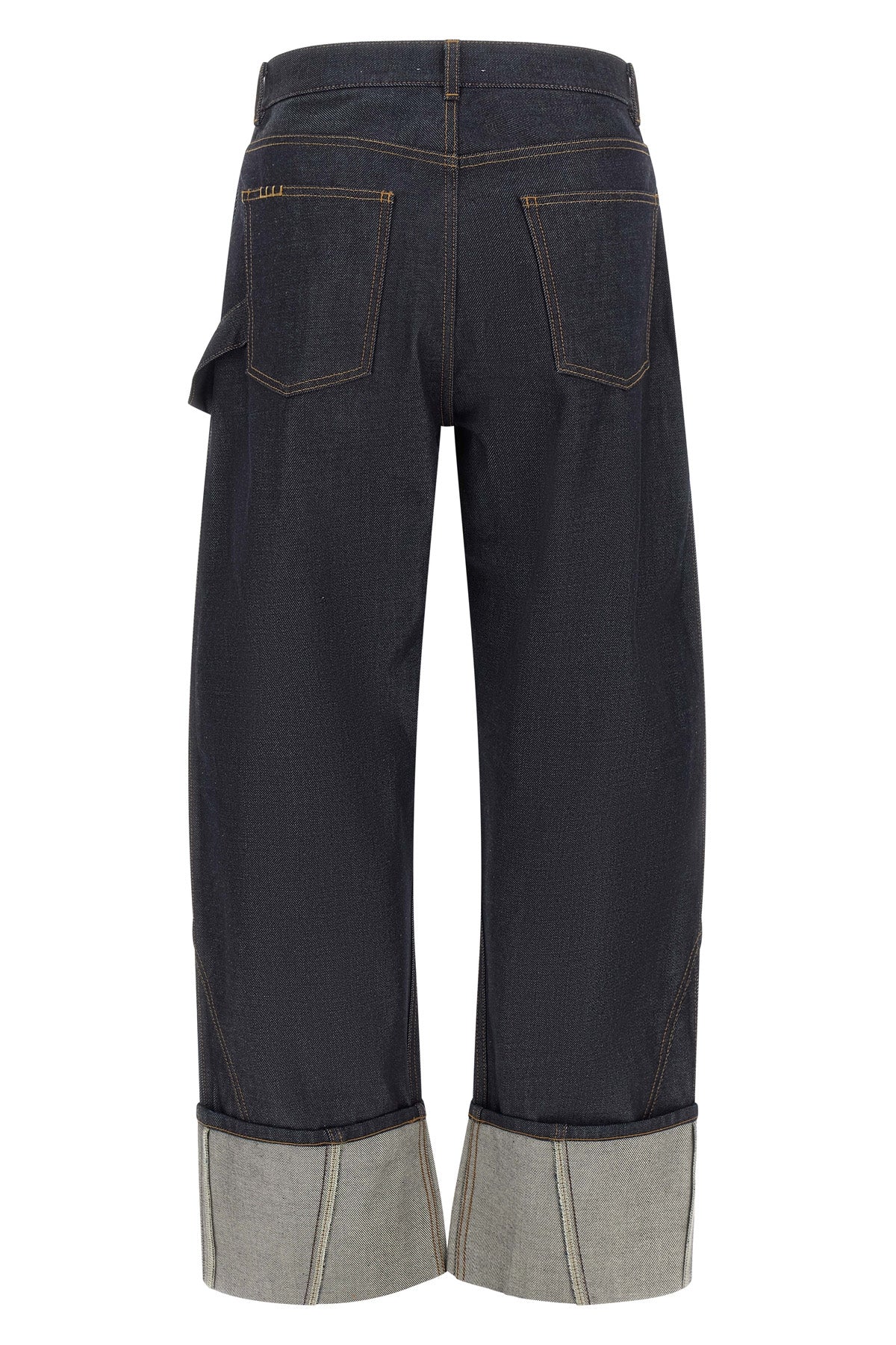 jw anderson twisted workwear jeans redefine utilitarian codes through a precis