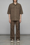 stefen cargo pants in light and crunchy cotton poplin fabric
