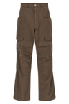 stefen cargo pants in light and crunchy cotton poplin fabric