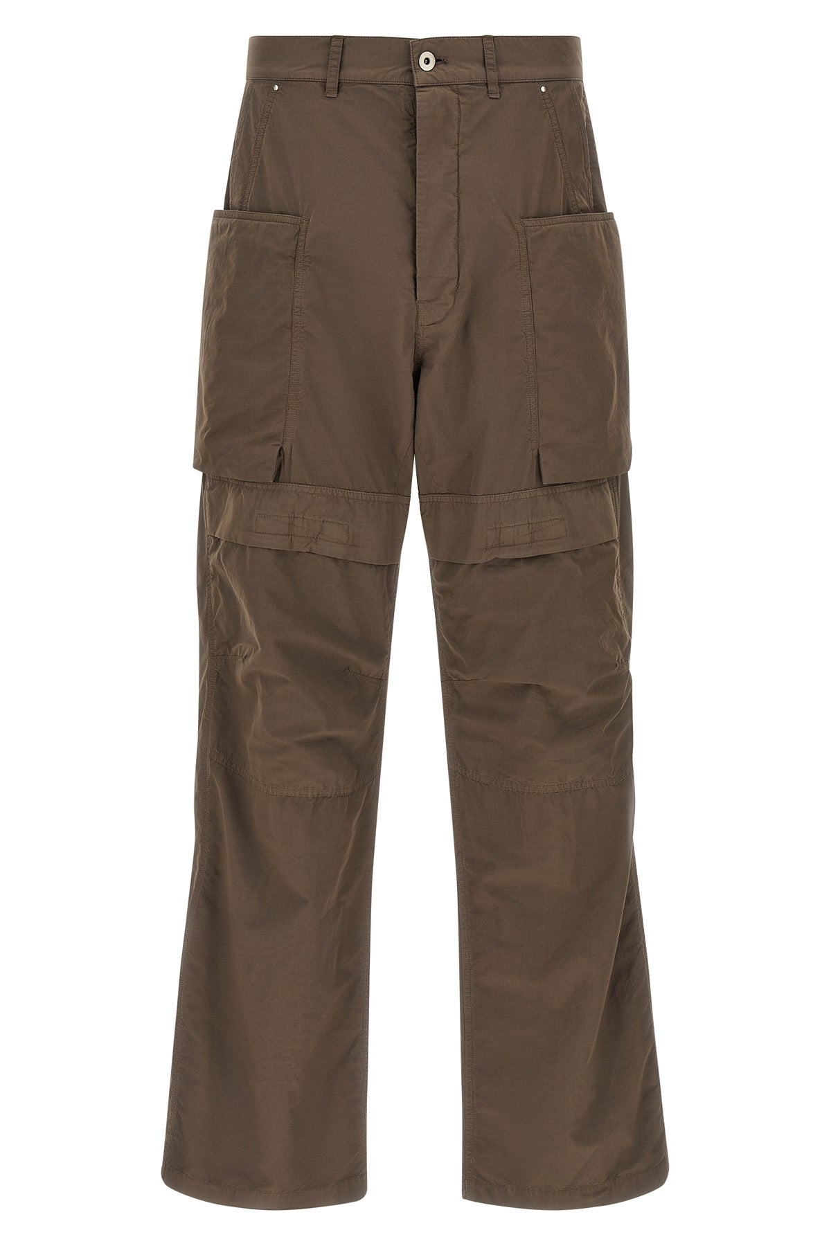 stefen cargo pants in light and crunchy cotton poplin fabric