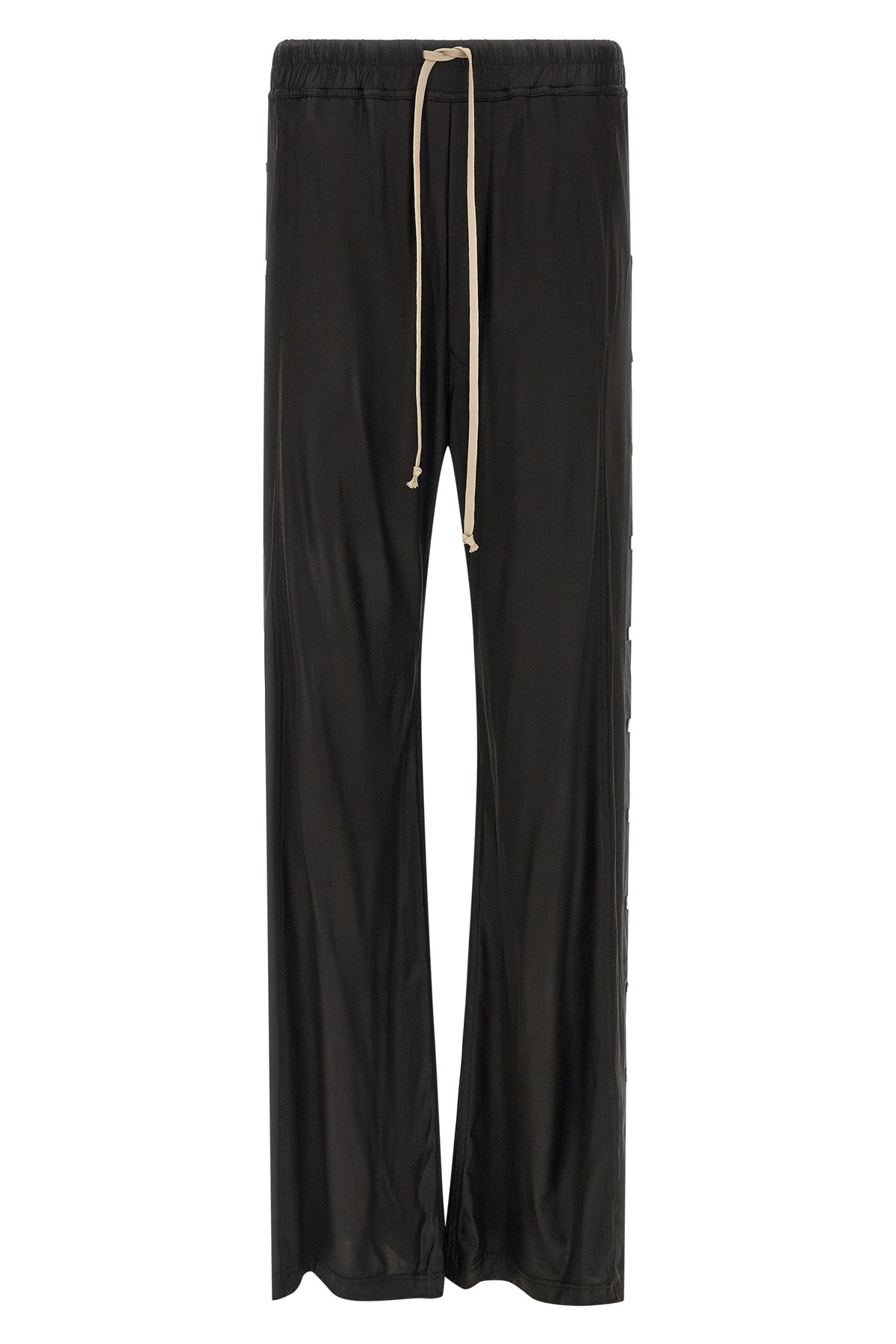 wide pusher trousers in light and fluid acetate jersey