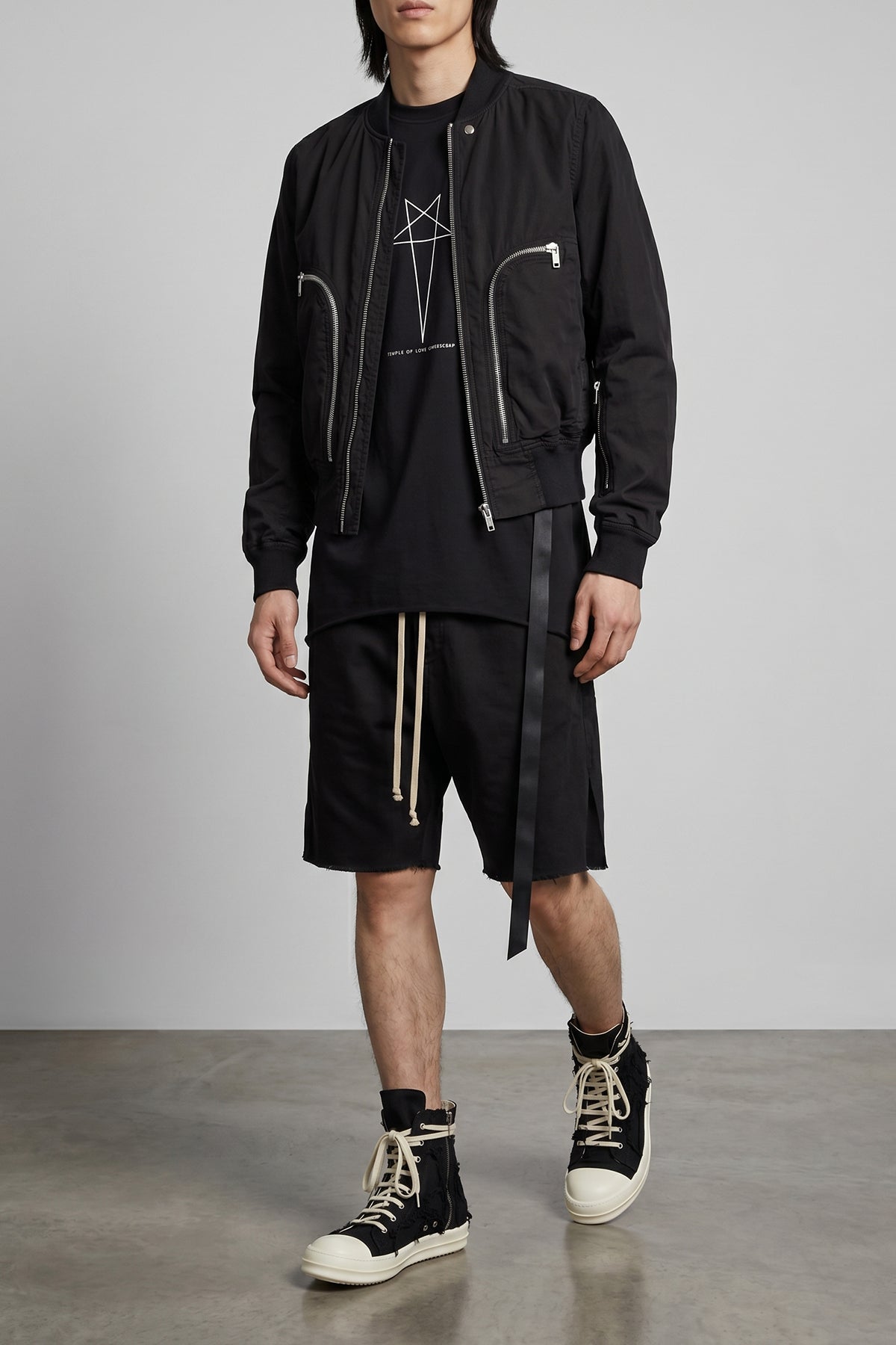 bauhaus flight cotton bomber jacket