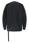 convertible jumbo peter flight padded nylon bomber jacket