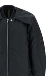 convertible jumbo peter flight padded nylon bomber jacket