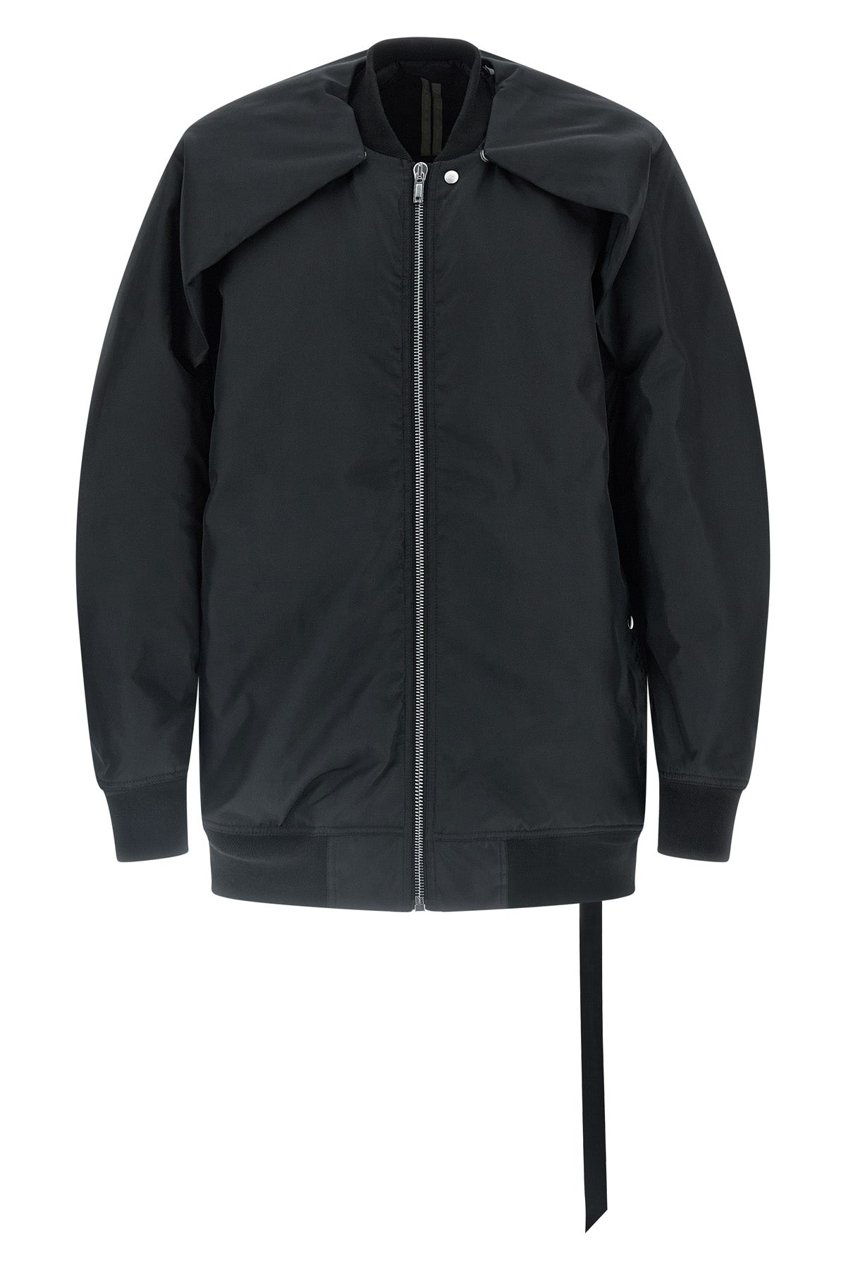 convertible jumbo peter flight padded nylon bomber jacket