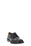 5 fori brushed calf leather lace-up shoes