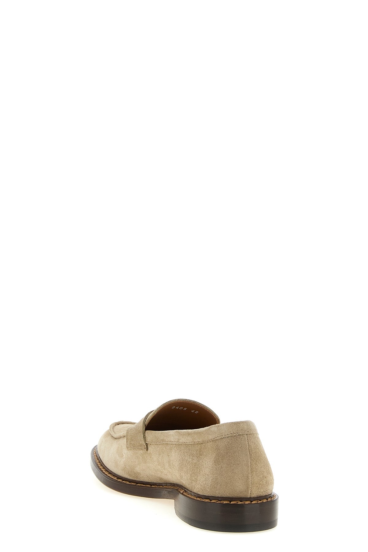 suede loafers