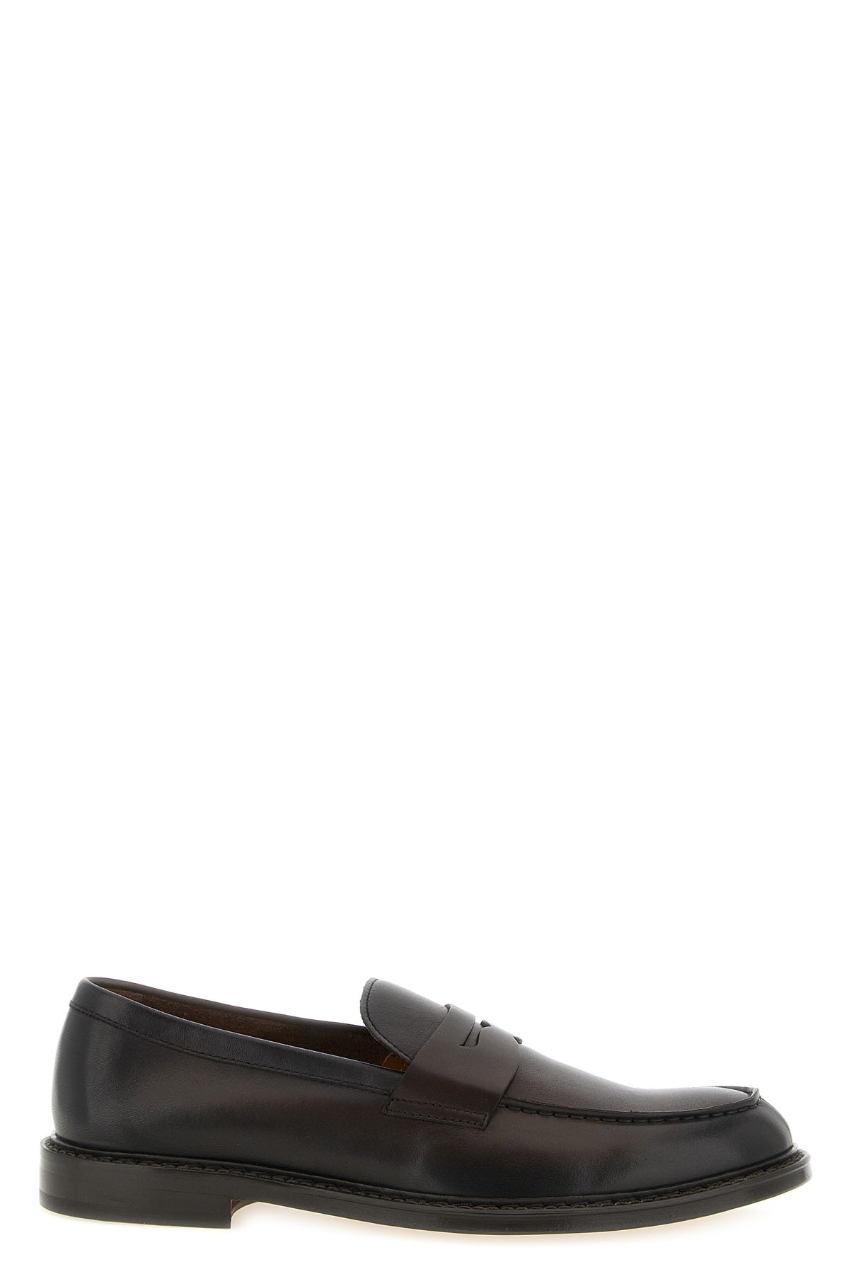leather loafers