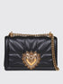 DOLCE & GABBANA OS devotion bag in nappa leather with metallic ex voto and monogram