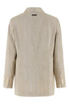single-breasted blazer in viscose