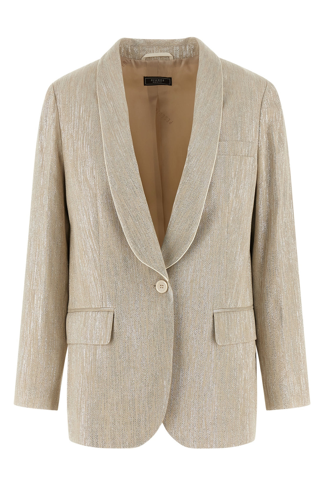 PESERICO 38 single-breasted blazer in viscose