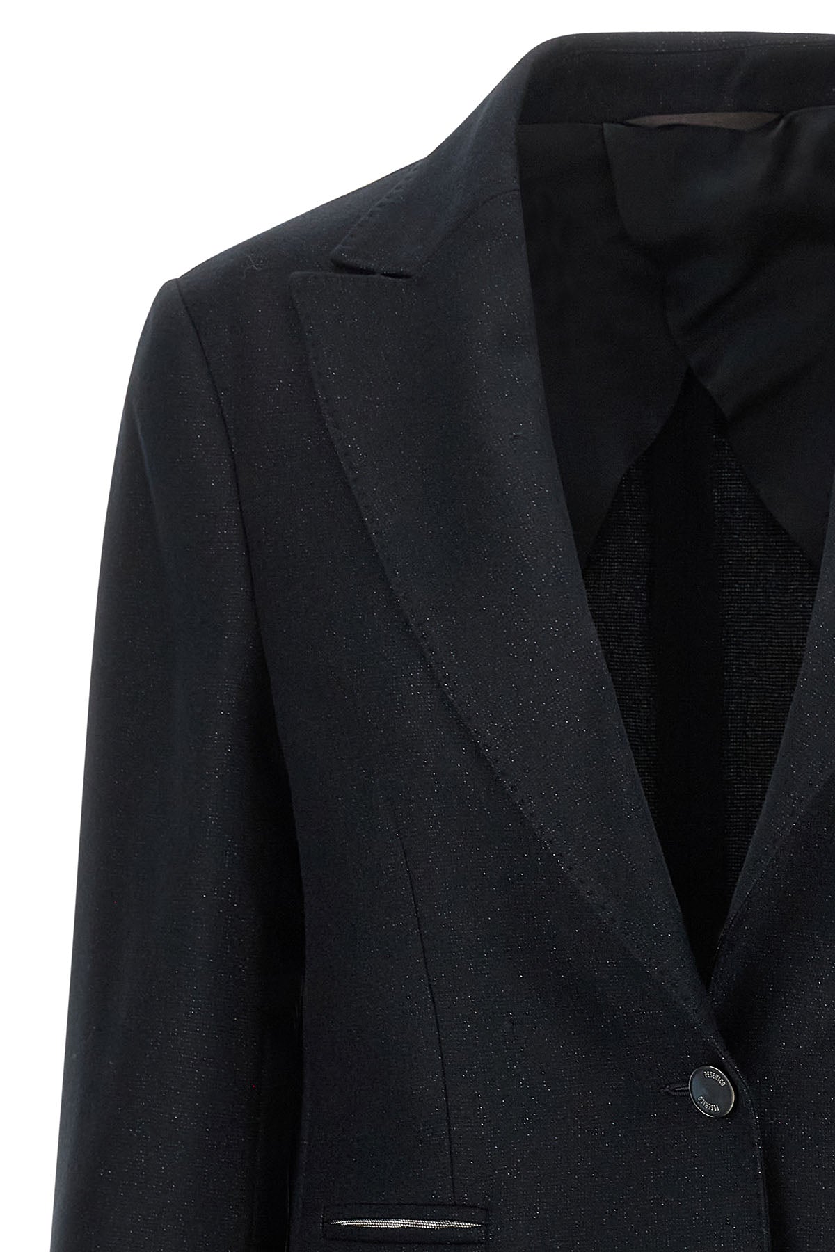 the peserico blazer in fine virgin wool stands out for its impeccable sartorial