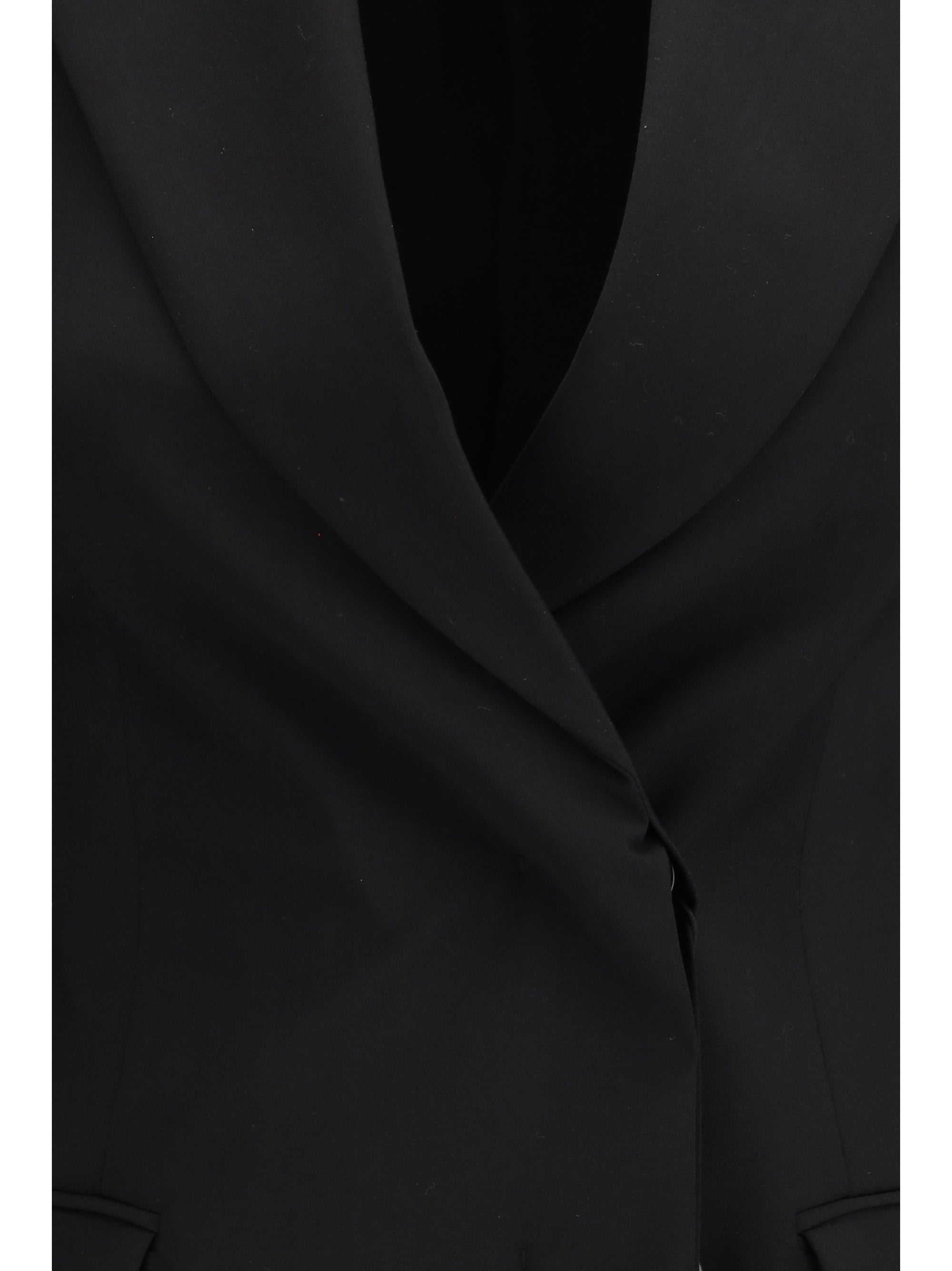 tailored wool blazer