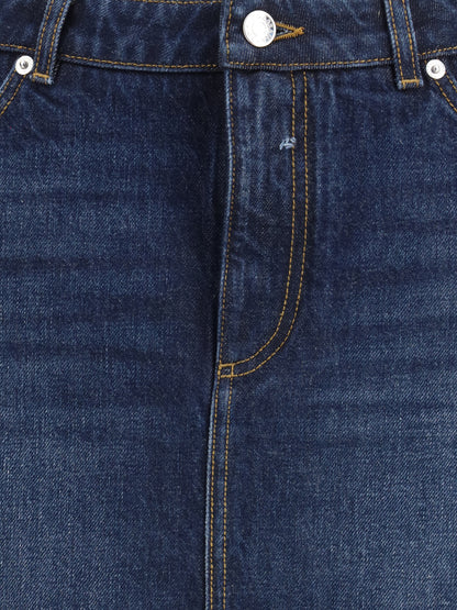 DOLCE &amp; GABBANA 40 denim miniskirt