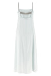 long dress in fluid viscose satin