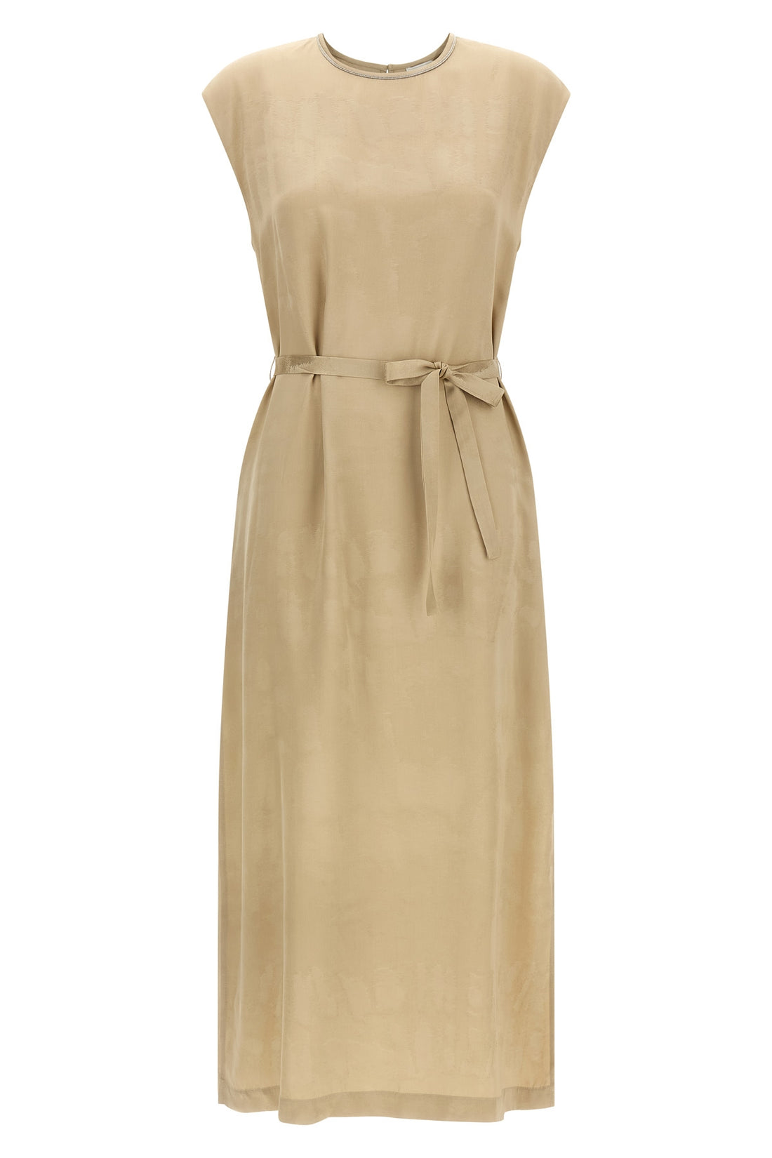 PESERICO 40 tone-on-tone patterned fluid viscose midi dress