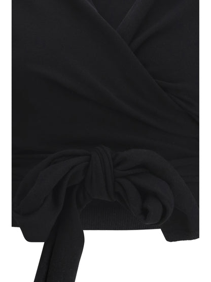 ALAIA 40 wrap top