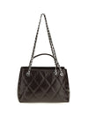 small fleming leather tote bag