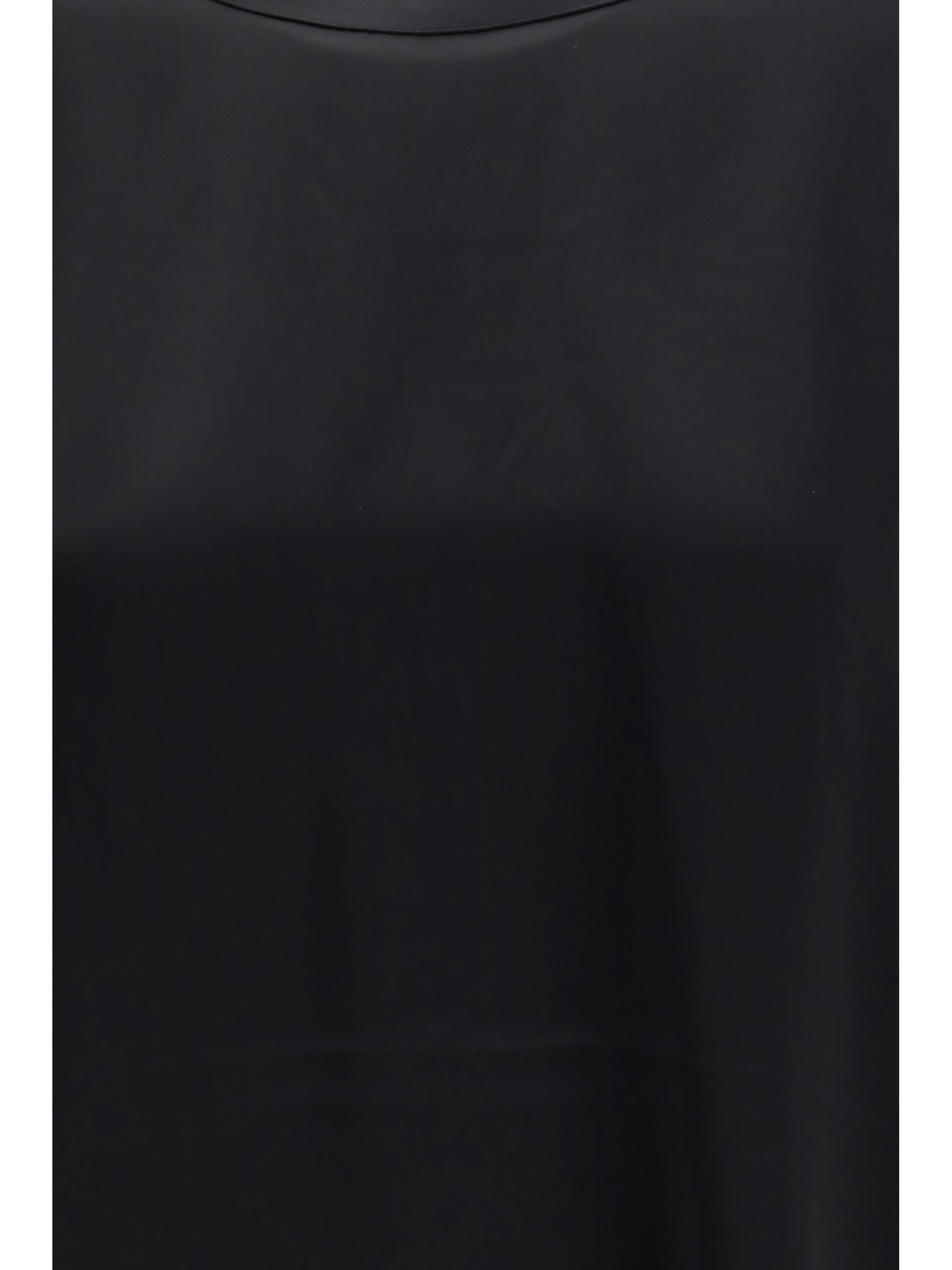 boxy satin top