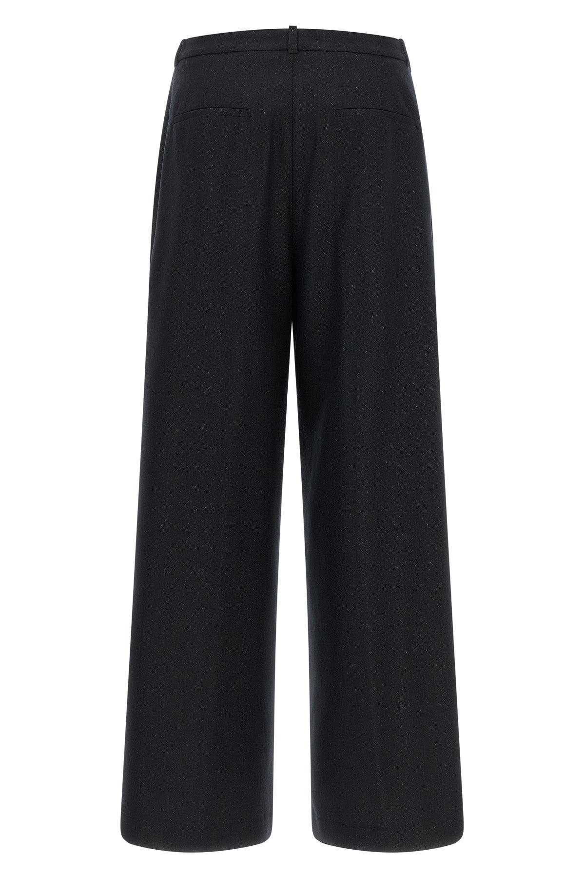 palazzo peserico trousers redefine everyday tailoring through fluid volumes and