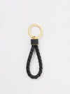 woven leather keychains