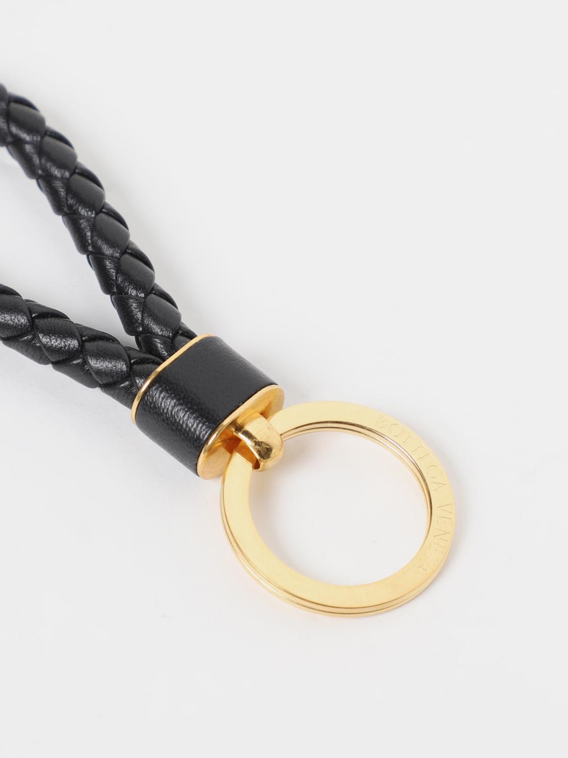 BOTTEGA VENETA OS woven leather keychains