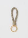 woven leather keychains