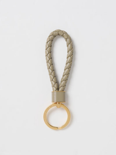 woven leather keychains