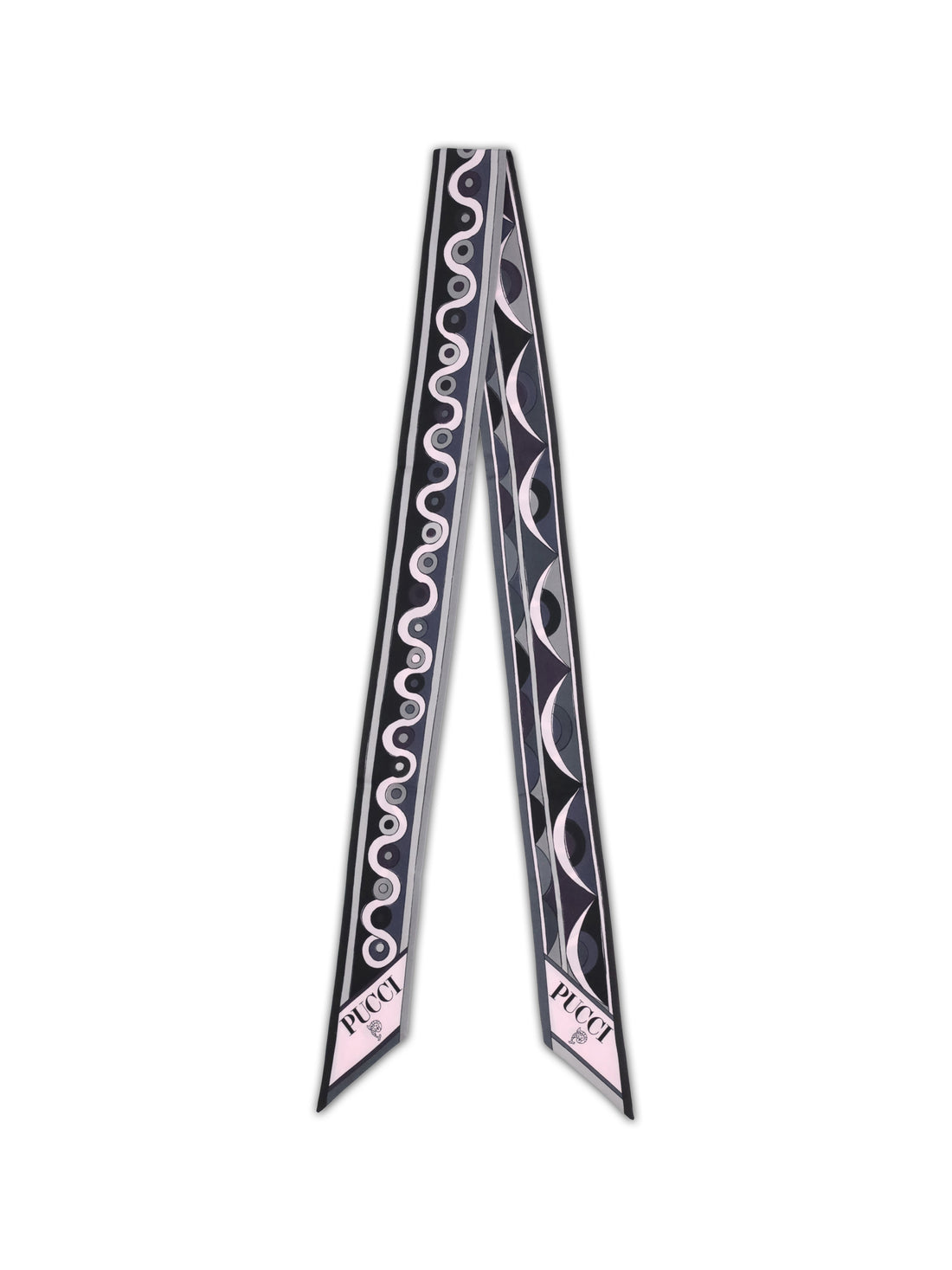 PUCCI OS printed silk scarf