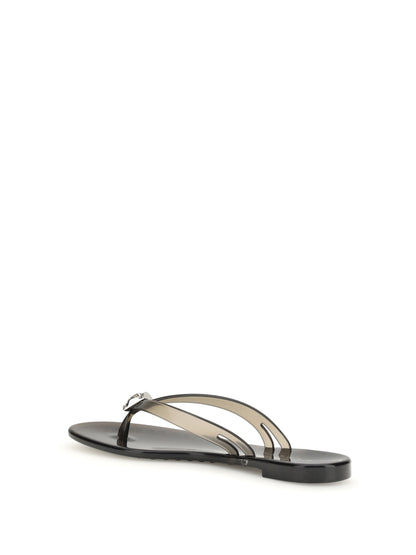 CASADEI 36 thong sandals