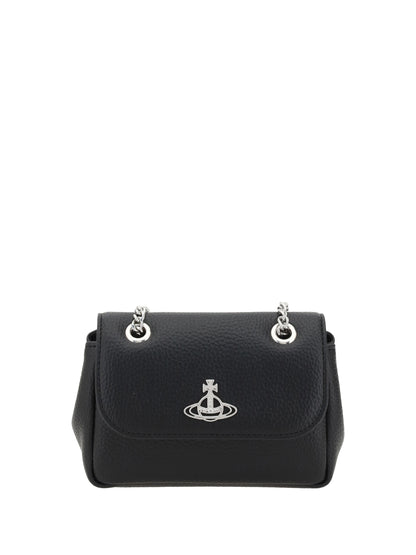 VIVIENNE WESTWOOD OS orb logo shoulder bag