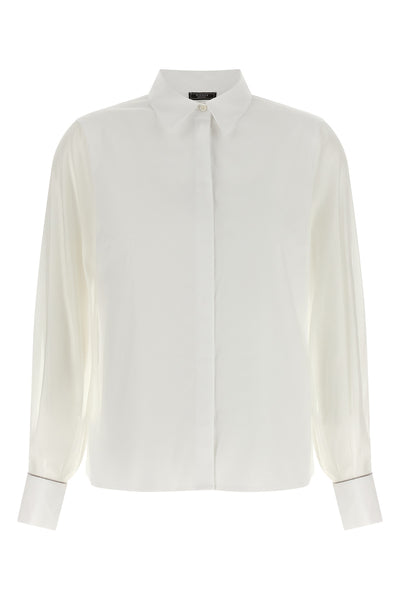 the peserico shirt redefines everyday elegance through a sophisticated play of t