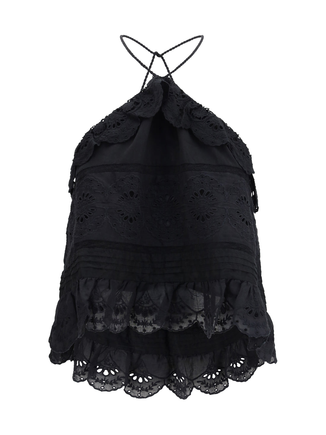 MARANT ETOILE 36 prisha ruffle top 