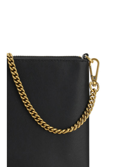 PINKO OS leather shoulder bag
