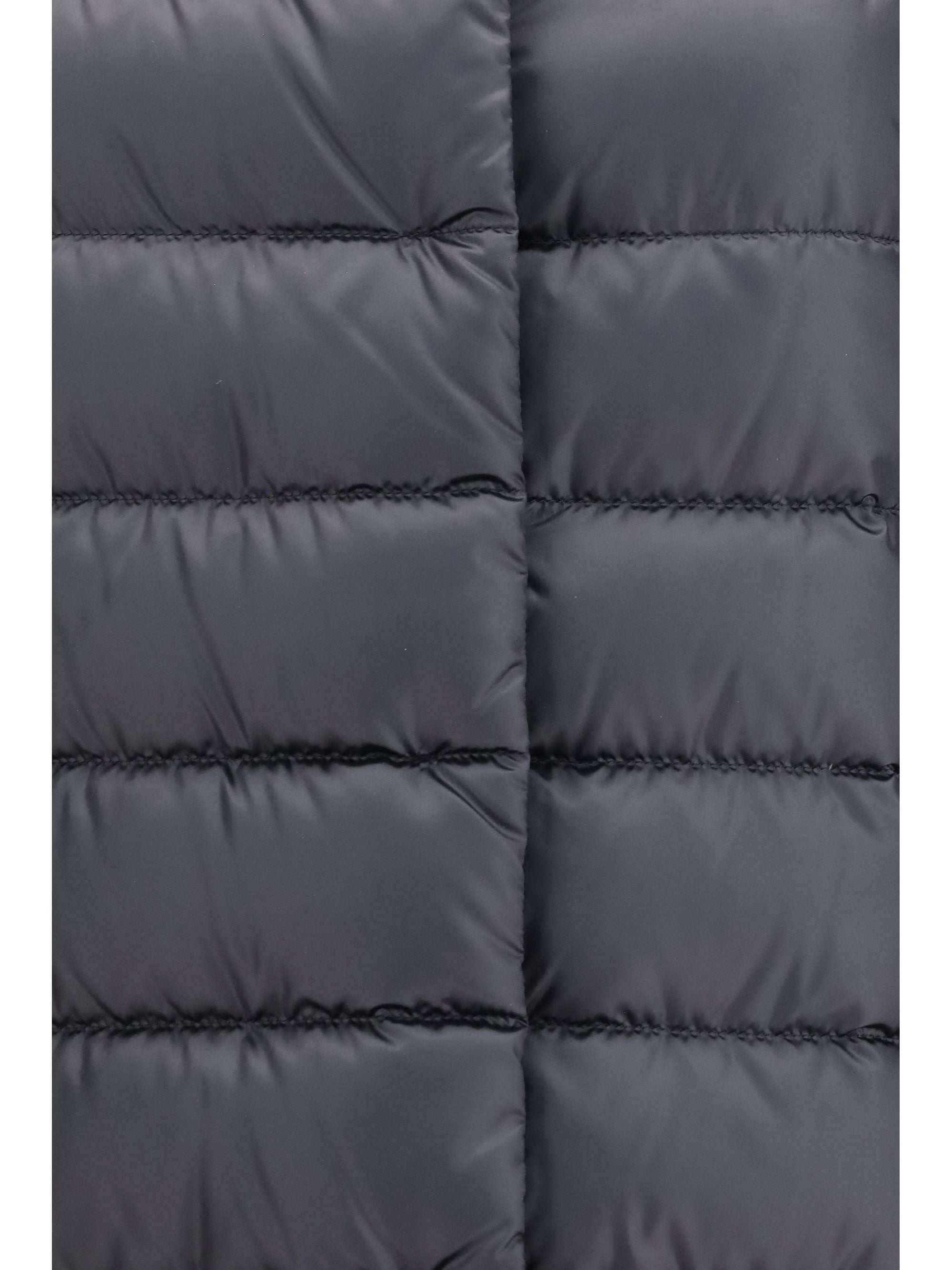 amelia a-shape quilted nylon puffer jacket