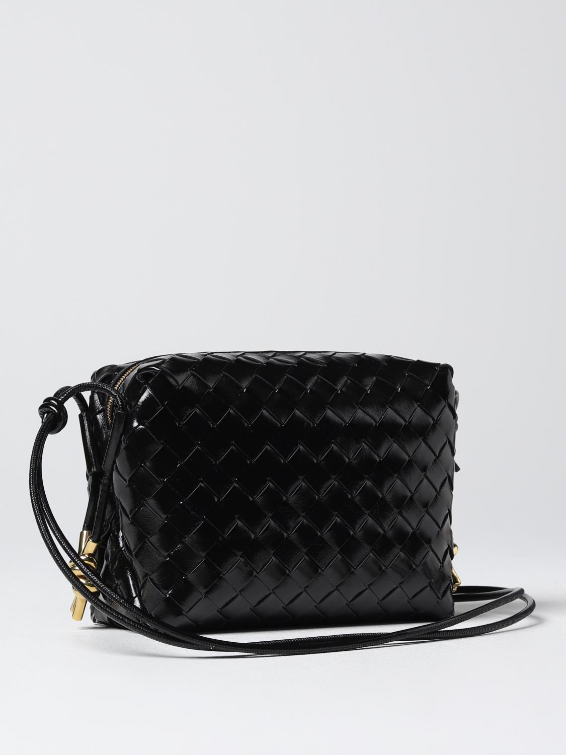 loop bag in brushed leather