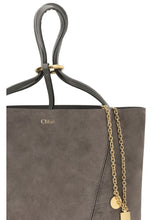 CHLOÉ OS suede spin tote bag
