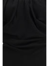 ginnie amber draped long dress
