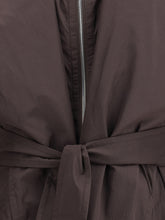 MAX MARA SPORTMAX S-M oversized barba trench coat in taffeta