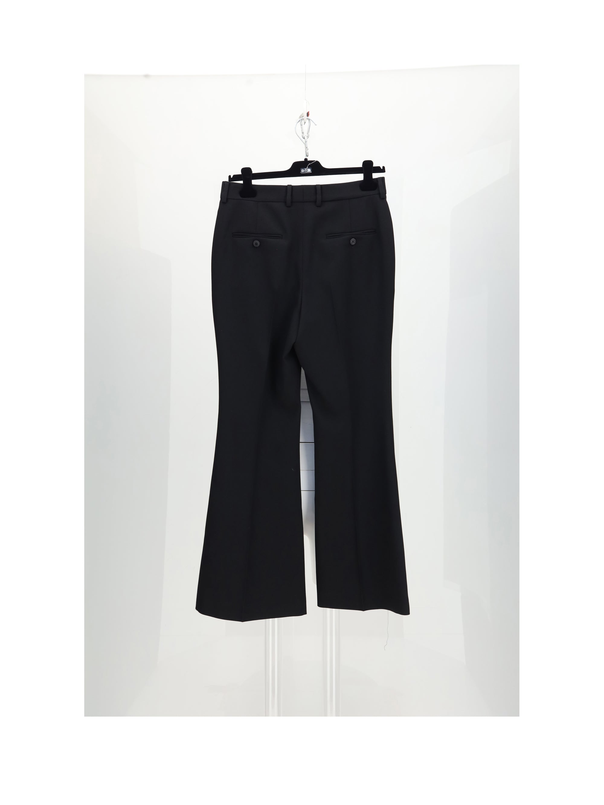 kick 3d flare trousers