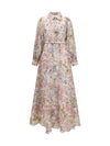 floral print long dress