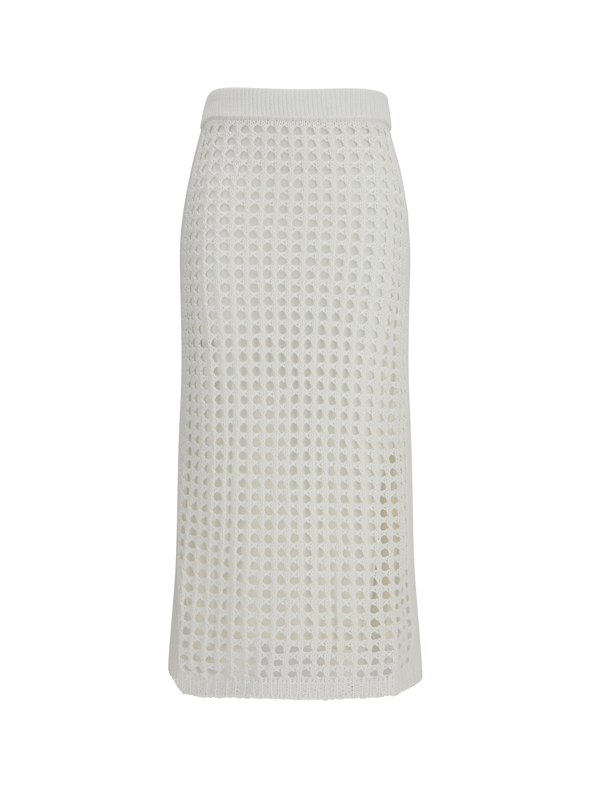 cotton mesh skirt