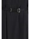 wool and silk midi dress