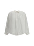 FORTE_FORTE I voile shirt with embroidery