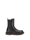 leather chelsea ankle boots