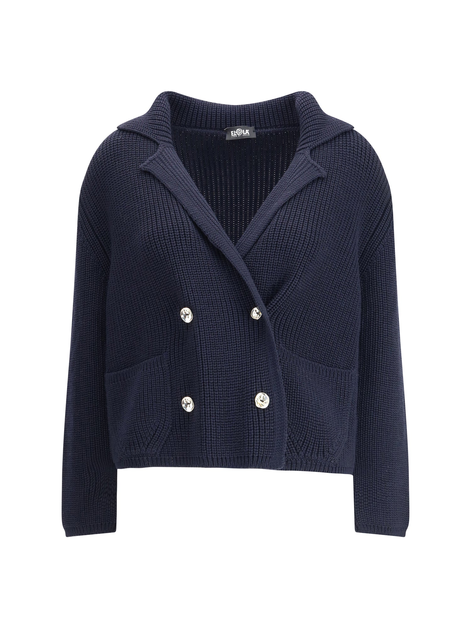 ELLA S short cardigan with hook-and-eye closure