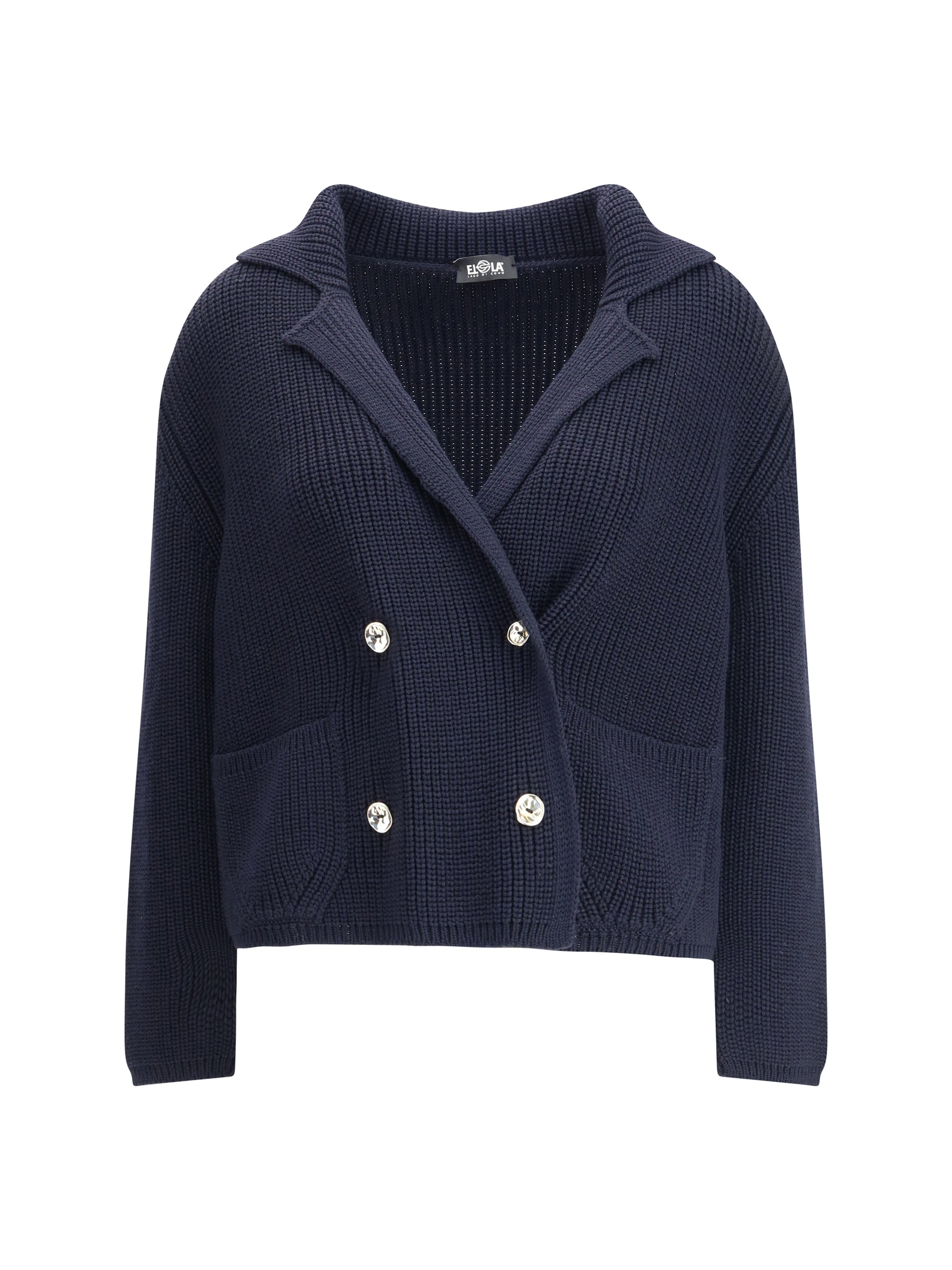 ELLA S short cardigan with hook-and-eye closure