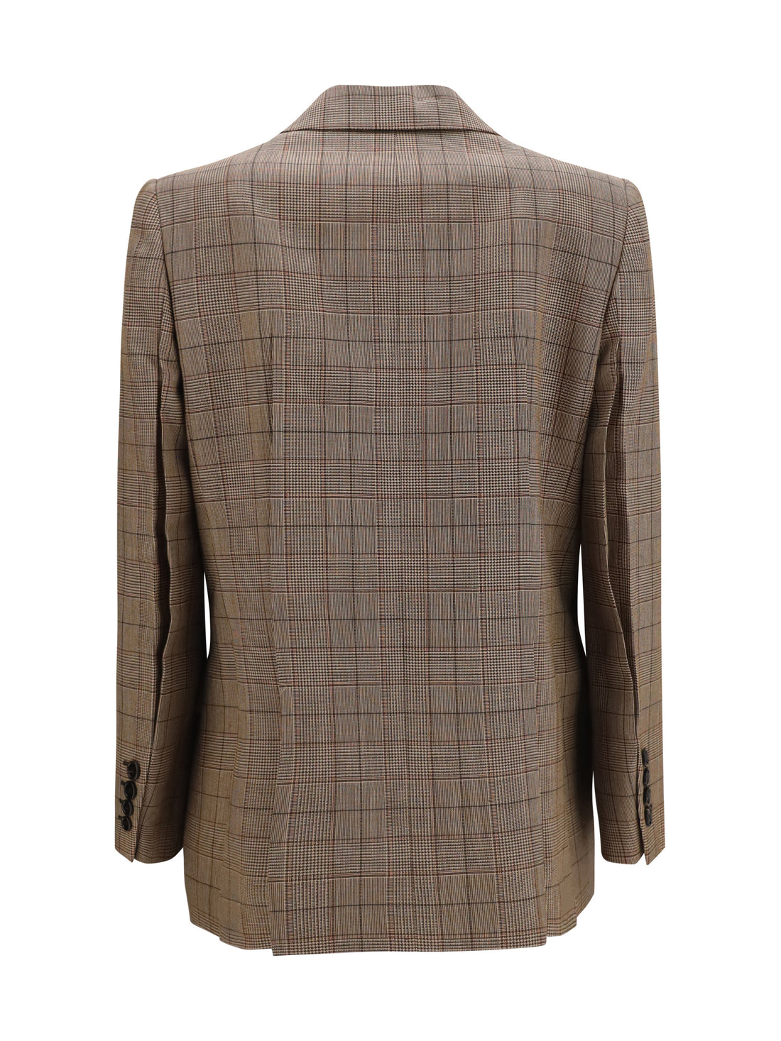 CHLOÉ 36 checked double-breasted blazer